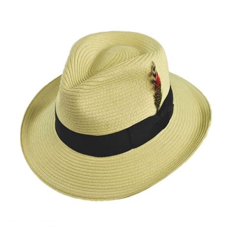 Summer C-Crown Toyo Straw Fedora Hat - XXL - Natural India | Ubuy