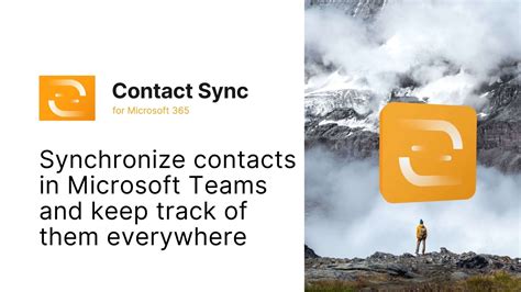 Synchronize contacts in Microsoft Teams – with Contact Sync