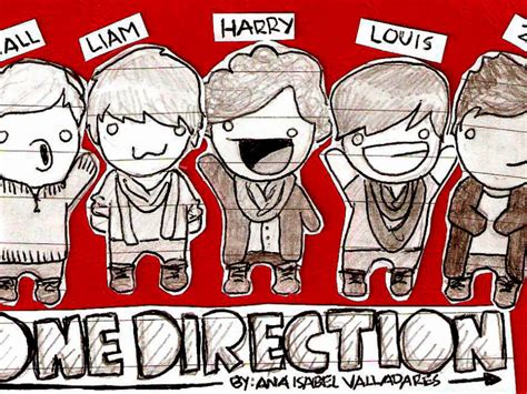 Image result for One Direction Cartoon Characters