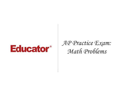 Image result for AP Algebra Math Problems