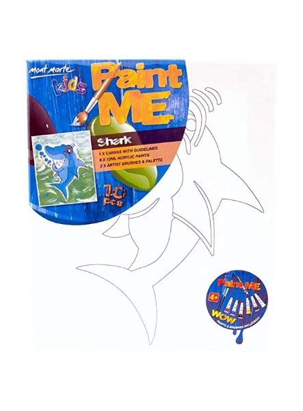htconline.in| Mont Marte Kids Paint Me Set (Shark)