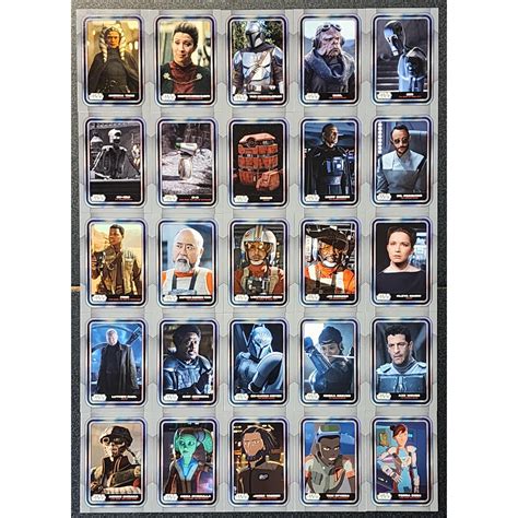 2023 Topps Star Wars Flagship 200-card Complete Master Set