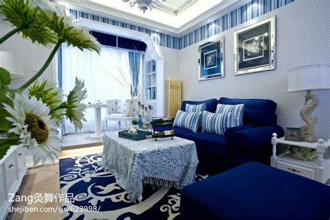 6款地中海风格客厅装修案例 浪漫与纯美 - 装修保障网