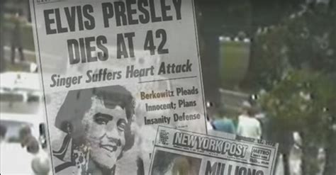 News Reports of Elvis Presley's Death - August 16, 1977