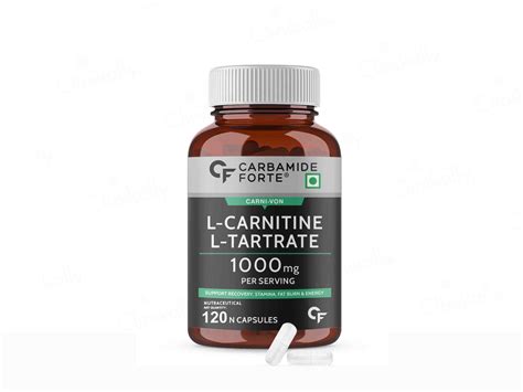 Buy Carbamide Forte L-Carnitine L-Tartrate 1000mg Capsule Online ...