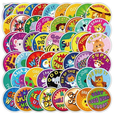 (🇸🇬 Local seller)Punny Teacher Stickers, Reward Motivational Stickers ...