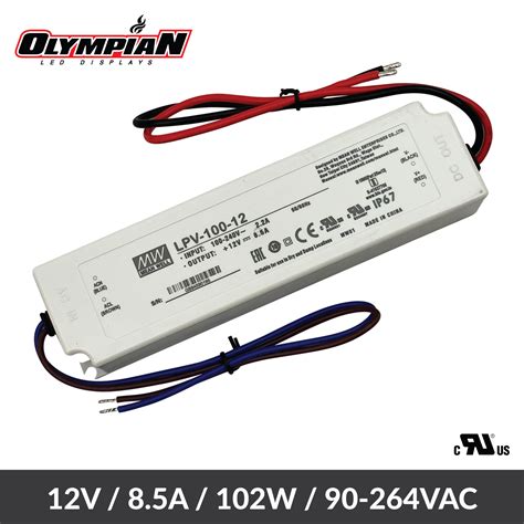 MeanWell LPV-100-12 - Olympian LED