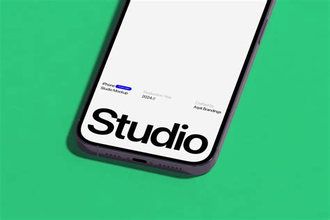 Animated iPhone Studio Mockup | Premium & Free PSD Mockup Store
