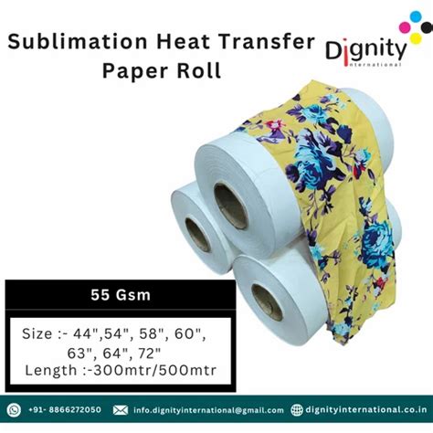 Trader - Wholesaler / Distributor of Sublimation Paper Roll by Dignity ...