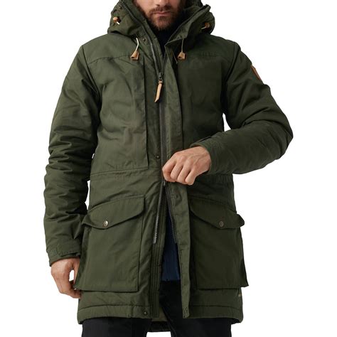 Fjallraven Singi Wool Padded Parka - Men's - Clothing