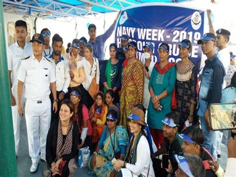 Mumbai: Young cancer patients visit Naval Dockyard as part of Navy Week ...