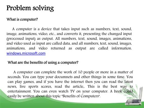 Image result for Computer Introduction Templates