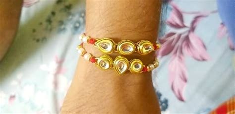 Sukkhi Rakhi Pretty Kundan Rakhi Combo & Designer Gold Plated Premium ...