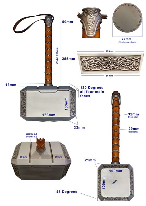 Marvel diy, Thors hammer, Thor