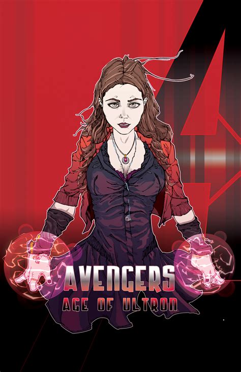 Scarlet Witch AOU | Poster By Remy