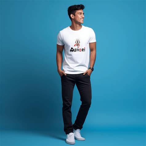 Shiva Aghori Printed T-Shirt For Boys – Prabhubhakti