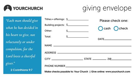 Image result for Tithe Envelopes