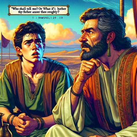 1 Samuel 20:10 Artwork | Bible Art