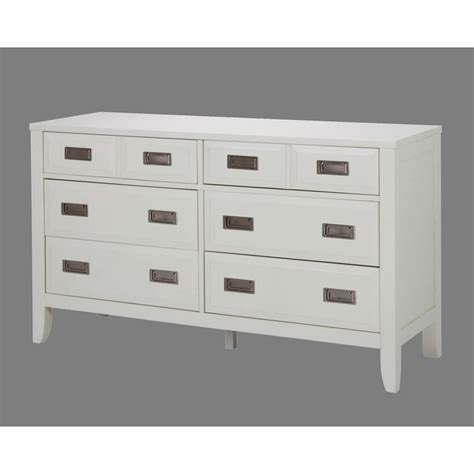 6 drawer white dresser