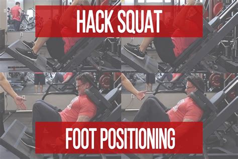 Hack Squat Foot Positioning - N1 Training
