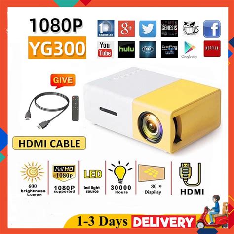 Image result for Yg300 LED Portable Projector User Guide