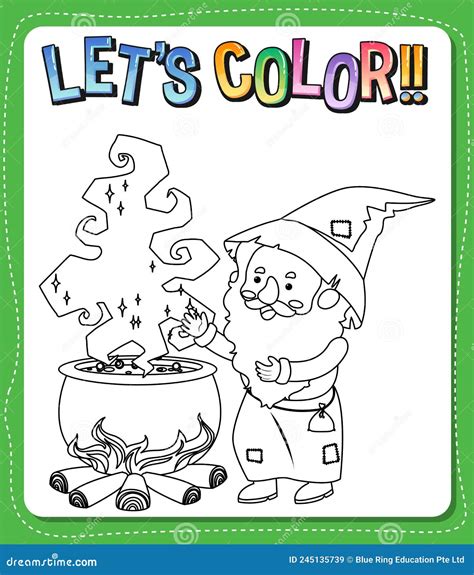 Image result for Wizard Outline