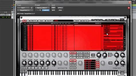 SampleTank Tutorial 的图像结果
