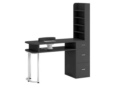 Hokku Designs Manicure Table, Professional Nail Table For Nail Tech ...
