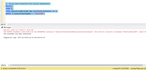 How to Delete SQL Command Line 的图像结果
