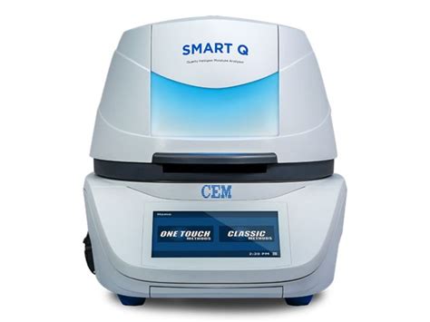 Analyseur d'humidité à lampe halogène en quartz | SMART Q | Contact CEM