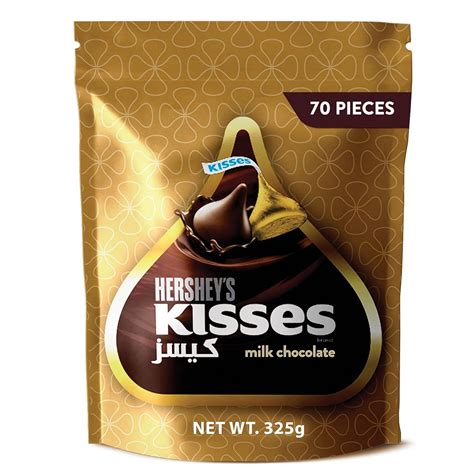 Hersheys Kisses Milk Classic Smooth And Creamy Chocolate Flavour Candy ...
