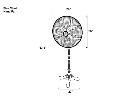 Hana Air Circulator Stand Fan – High-Speed Cooling
