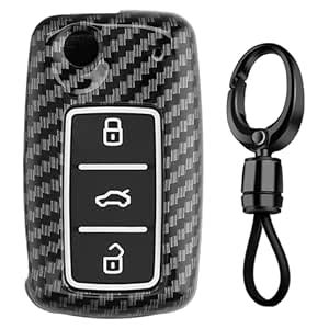 JVCV® Hard Case Key Cover Compatible with Volkswagen Polo Vento Jetta ...