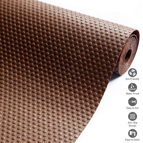 Buy OBSESSIONS Non-Adhesive EVA Drawer and Shelf Liner, Brown Online