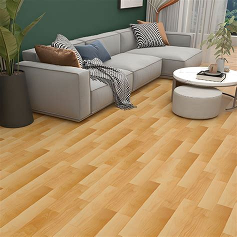 Waterproof PVC Vinyl Flooring for Living Spaces with Anti-Slip Backing ...