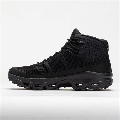 On Cloudrock Mid Waterproof Men's Black/Black – Holabird Sports