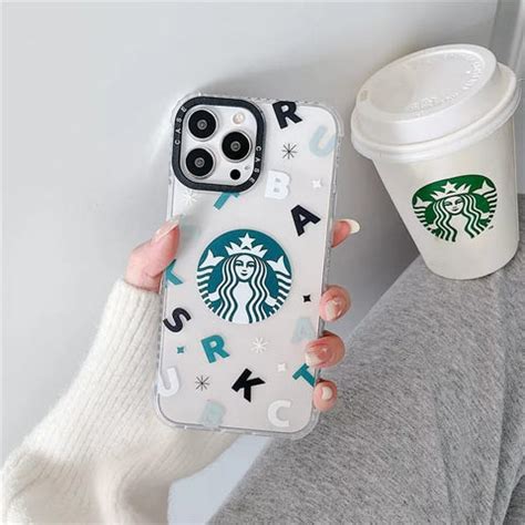 CASETIFY Starbucks Soft Silicon Transparent Case – Phoneguard.in