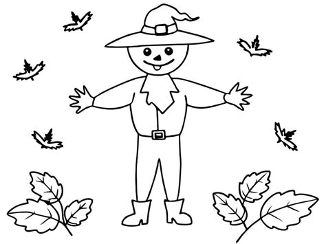 Scarecrow Coloring Tutorial 的图像结果