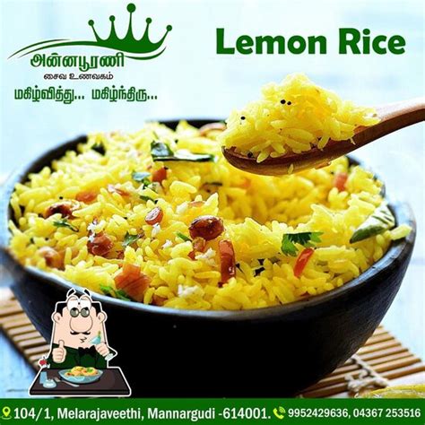 Menu at Annapoorani Pure Vegetarian Restaurant, Mannargudi