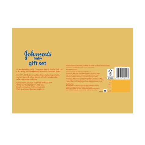 Johnson's Baby Care Collection with Organic Cotton Baby Romper (10 Gift ...