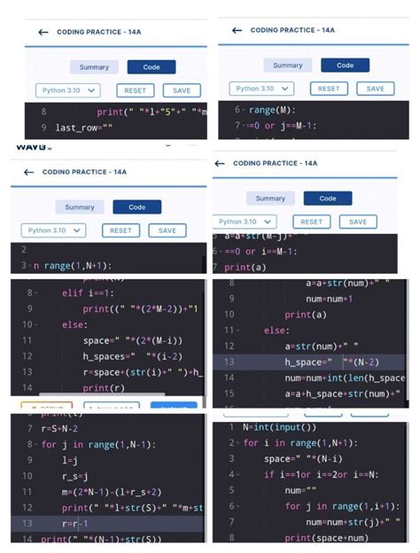 Image result for 50 Pattern in Python Amul's Academy
