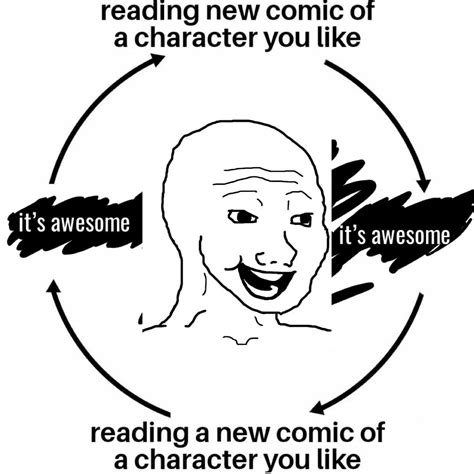 The cycle of life of a comic book enjoyer : r/dccomicscirclejerk
