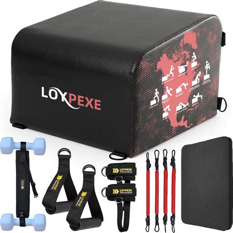 Amazon.com : LOYPEXE Multi-Functional Whole Body Workout Box, Hip ...