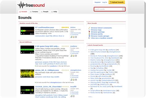 Image result for Freesound Sound Effects