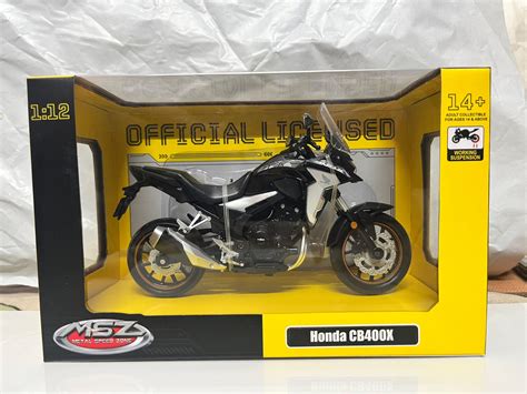 MSZ 1:12 - Honda CB400X - grey – Zoomsters India