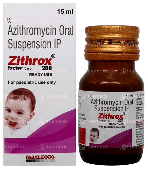 Zithrox 200 MG Suspension: Uses, Side Effects, Price & Substitutes