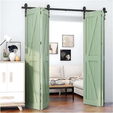 Barn Door Kit Bi-Folding Sliding Barn Door Hardware India | Ubuy