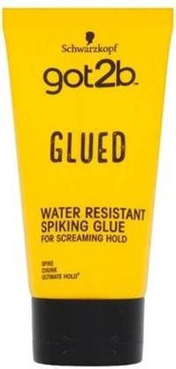 Schwarzkopf Got2b Glued Water Resistant Spiking Glue 150ml Hair Gel ...