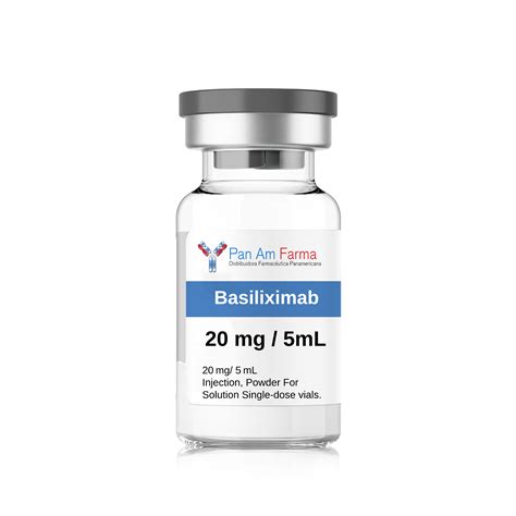 Basiliximab 20mg/5mL - Pan Am Farma
