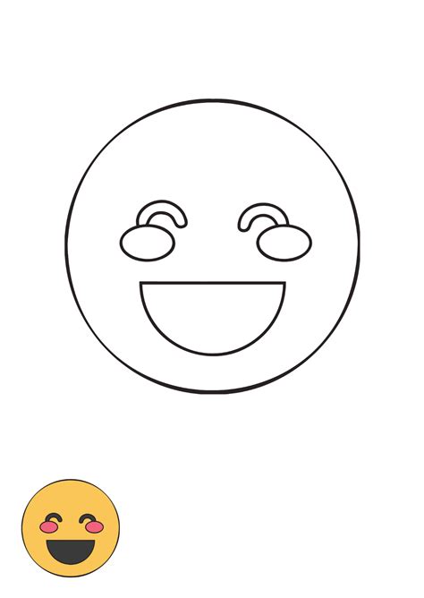Smiley Face Printable Coloring Pages [2025]